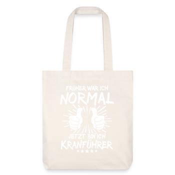 Crane operator - Stanley/Stella Heavyweight Recycled Tote Bag - natural white - Front