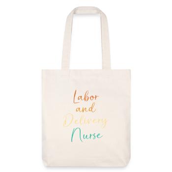 Midwife Obgyn Obstetrics - Stanley/Stella Heavyweight Recycled Tote Bag - natural white - Front