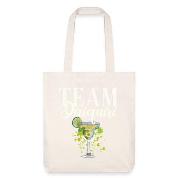 Équipe de cocktails de soirée de jeune fille Daiquiri - Tote bag épais recyclé Stanley/Stella - blanc cassé - Devant