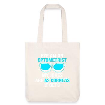 Opticien-ophtalmologiste - Tote bag épais recyclé Stanley/Stella - blanc cassé - Devant