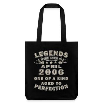 Legends from April 2006 - Stanley/Stella Heavyweight Recycled Tote Bag - black - Front