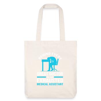 Assistant médical MFA - Tote bag épais recyclé Stanley/Stella - blanc cassé - Devant