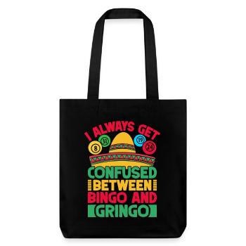 Bingo Bingo Mélangez-vous Bingo & Gringo Bingo - Tote bag épais recyclé Stanley/Stella - noir - Devant