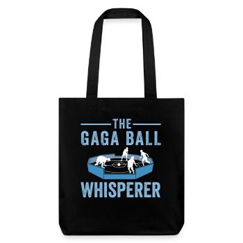 The Gaga Ball Whisperer - Stanley/Stella Heavyweight Recycled Tote Bag - black - Front