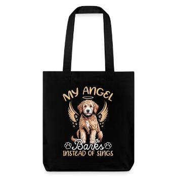 Goldendoodle Dog Breed - Stanley/Stella Heavyweight Recycled Tote Bag - black - Front