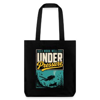 Maillot de plongée sous pression - Tote bag épais recyclé Stanley/Stella - noir - Devant