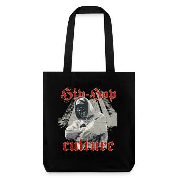 Culture HipHop graffiti anonymous face - Stanley/Stella Heavyweight Recycled Tote Bag - black - Front