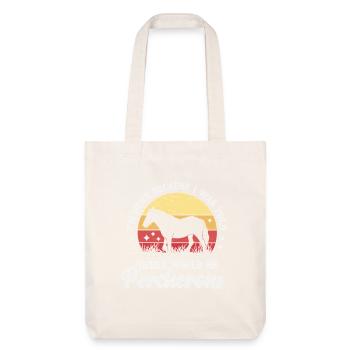 Équitation, propriétaire de chevaux, cavalier équestre - Tote bag épais recyclé Stanley/Stella - blanc cassé - Devant