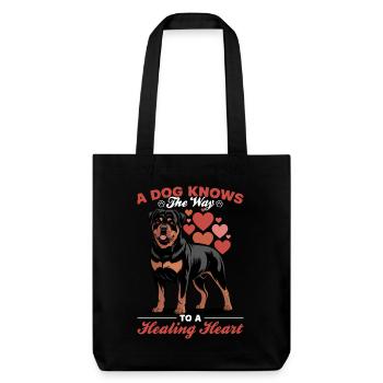 Rottweiler Rottweiler Rottie Race de chien - Tote bag épais recyclé Stanley/Stella - noir - Devant