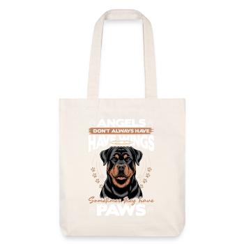 Rottweiler Rottweiler Rottie Race de chien - Tote bag épais recyclé Stanley/Stella - blanc cassé - Devant