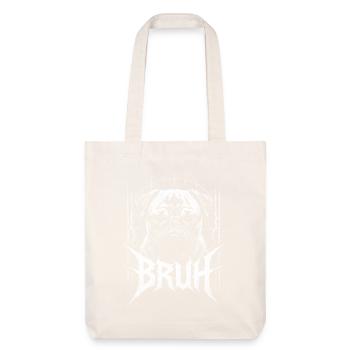 Brutal Bulldog Grunge Logo - Tote bag épais recyclé Stanley/Stella - blanc cassé - Devant
