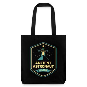 Ancient Astronaut Club - Stanley/Stella recycelter Heavyweight Stoffbeutel - Schwarz - Vorne