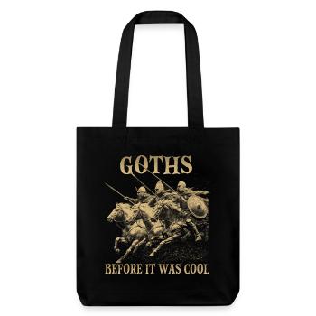 Historical Horseman Humor Motif | Late Gothic Chapel - Stanley/Stella Heavyweight Recycled Tote Bag - black - Front