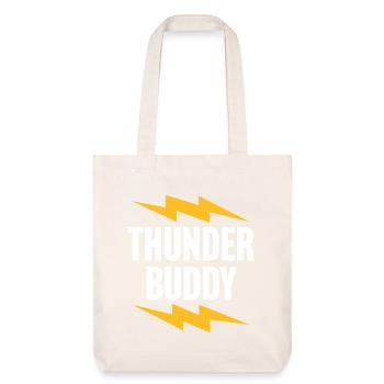 Thunder Buddy - Stanley/Stella Heavyweight Recycled Tote Bag - natural white - Front
