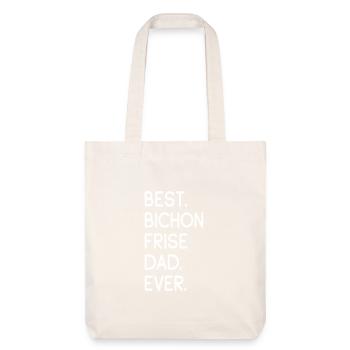 Bichon Frisé - Tote bag épais recyclé Stanley/Stella - blanc cassé - Devant