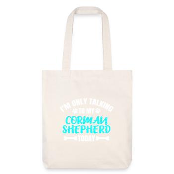 Corman Shepherd - Stanley/Stella Heavyweight Recycled Tote Bag - natural white - Front