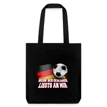 If We Win, It's Me – Soccer Shirt - Stanley/Stella Heavyweight Recycled Tote Bag - black - Front