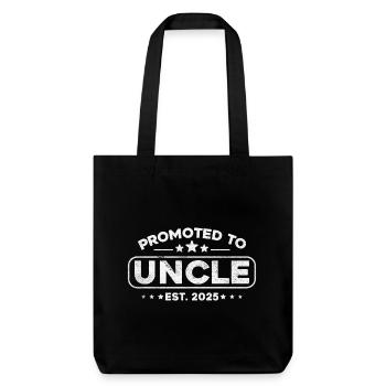 Promu oncle en 2025 - Tote bag épais recyclé Stanley/Stella - noir - Devant