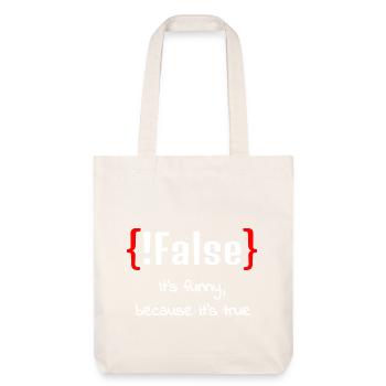 Informatique Informatique Informaticien Cadeau de travail informatique - Tote bag épais recyclé Stanley/Stella - blanc cassé - Devant