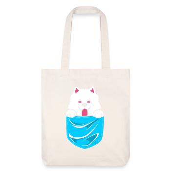 Samoyède - Tote bag épais recyclé Stanley/Stella - blanc cassé - Devant