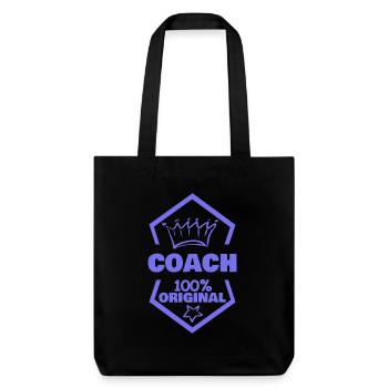 Entraîneur - Tote bag épais recyclé Stanley/Stella - noir - Devant