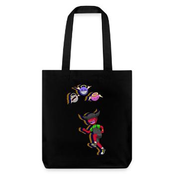 Devil_girl - Tote bag épais recyclé Stanley/Stella - noir - Devant
