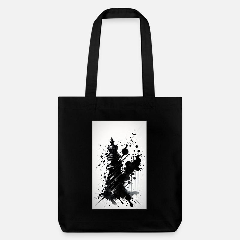 Échecs | Pièce d’échecs | Joueur d’échecs - Tote bag épais recyclé Stanley/Stella - noir