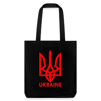 Ukraine - Stanley/Stella Heavyweight Recycled Tote Bag - black - Front