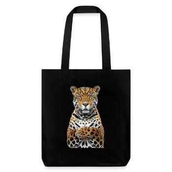 Jaguar - Tote bag épais recyclé Stanley/Stella - noir - Devant