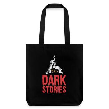 DARK STORIES - Stanley/Stella Heavyweight Recycled Tote Bag - black - Front