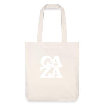 Gaza - Tote bag épais recyclé Stanley/Stella - blanc cassé - Devant
