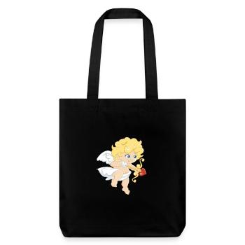 Cupidon - Tote bag épais recyclé Stanley/Stella - noir - Devant
