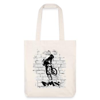 Vélo BMX - Tote bag épais recyclé Stanley/Stella - blanc cassé - Devant