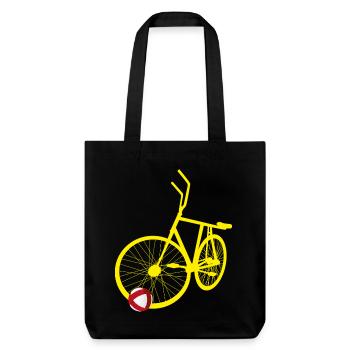 Cycling ball, cycleball, indoor cycling - Stanley/Stella Heavyweight Recycled Tote Bag - black - Front