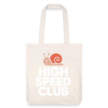Vis à grande vitesse - Tote bag épais recyclé Stanley/Stella - blanc cassé - Devant