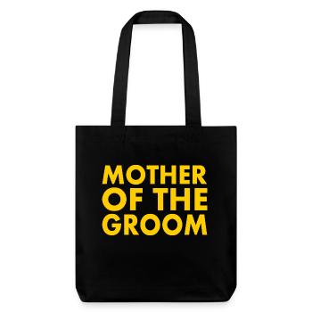 Mother of the groom - Tote bag épais recyclé Stanley/Stella - noir - Devant