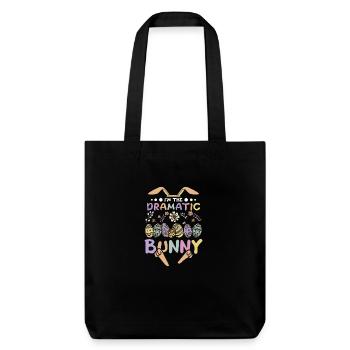 I'm The Dramatic Bunny Easter Day - Stanley/Stella Heavyweight Recycled Tote Bag - black - Front