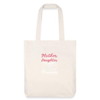 Héroïnes de l’autoroute Mère Fille - Tote bag épais recyclé Stanley/Stella - blanc cassé - Devant