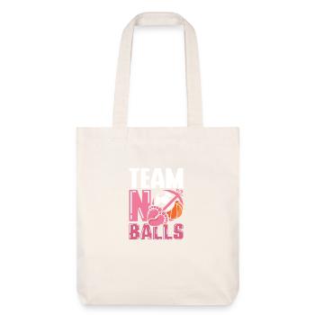 Gender Reveal Team girl team no balls - Stanley/Stella recycelter Heavyweight Stoffbeutel - Naturweiß - Vorne
