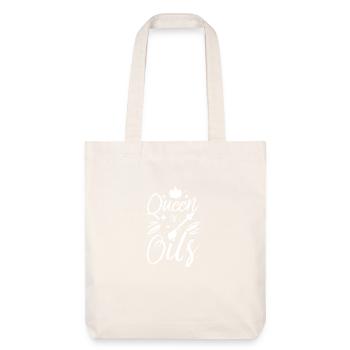 Queen of Essential oils - Stanley/Stella Heavyweight Recycled Tote Bag - natural white - Front