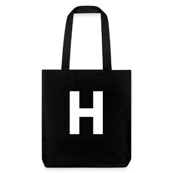 H - Stanley/Stella Heavyweight Recycled Tote Bag - black - Front