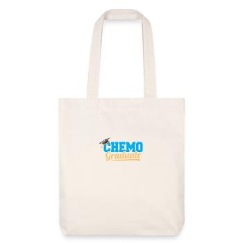 Sensibilisation au cancer de la chimiothérapie des diplômés en chimiothérapie - Tote bag épais recyclé Stanley/Stella - blanc cassé - Devant