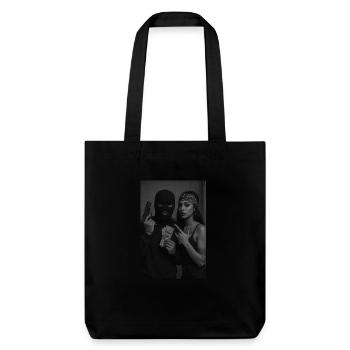 Amour de gangster - Tote bag épais recyclé Stanley/Stella - noir - Devant