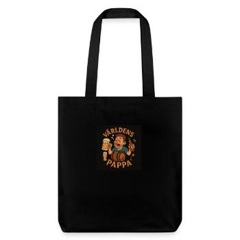 Le père le plus ivre du monde - Tote bag épais recyclé Stanley/Stella - noir - Devant