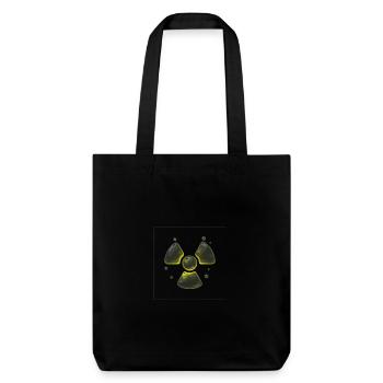 Radioactif - Tote bag épais recyclé Stanley/Stella - noir - Devant