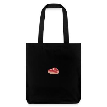 Viandes - Tote bag épais recyclé Stanley/Stella - noir - Devant