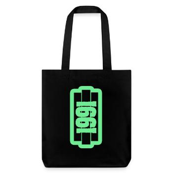 1991 - Tote bag épais recyclé Stanley/Stella - noir - Devant