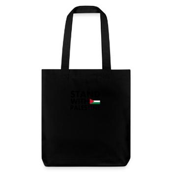 Palestine - Tote bag épais recyclé Stanley/Stella - noir - Devant