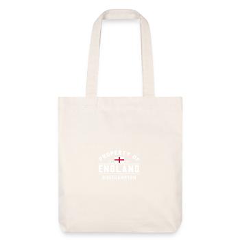 England Flag Southampton - Stanley/Stella Heavyweight Recycled Tote Bag - natural white - Front