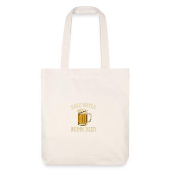 Save Water Drink Beer - Stanley/Stella Heavyweight Recycled Tote Bag - natural white - Front